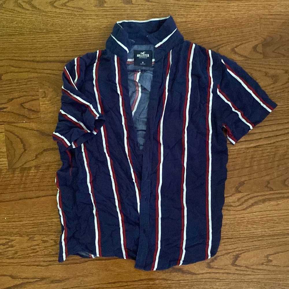 Men’s medium Hollister casual button down shirt